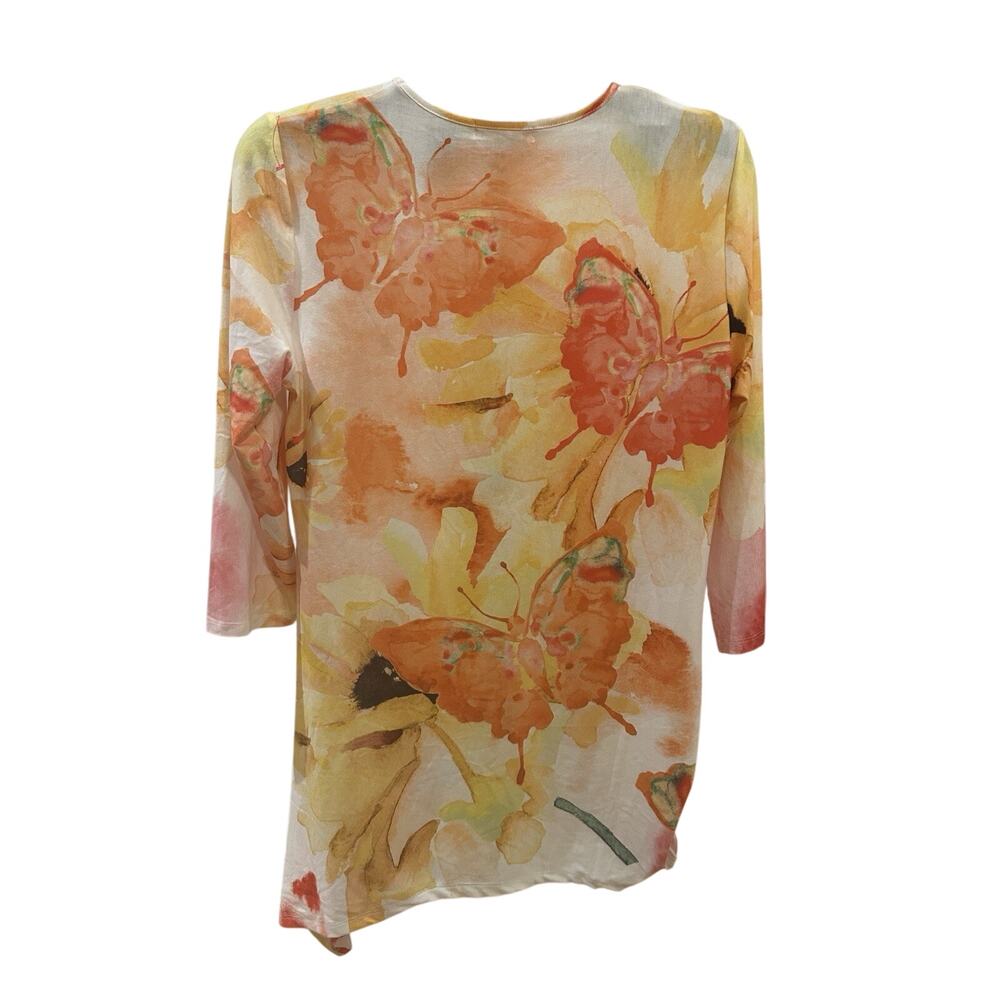 Cactus Butterfly Tunic Women's size M - Picture 2 of 3